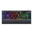 REDRAGON SHIVA Gaming RGB Keyboard - Black