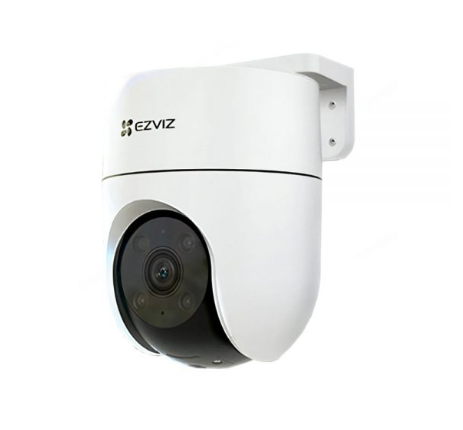 [EZV-CAM-SUR-H8CPOE-NA-425] Ezviz H8C PoE 2K - Cámara Smart Inalàmbrica para vigiancia en exteriores / Sirena / IP66 / Blanca 