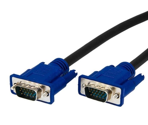 [ARG-MSC-ADP-CB0077-BK-121] Argom CB-0077 Cable VGA to VGA / M-M / 10 Feet (3m) / Black