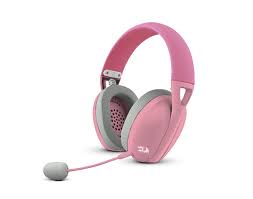 [RED-AYM-ACC-H848PK -RS-425] Redragon Ire Pro - H848PK Gaming Wireless Headphone with microphone /  Bluetooth / Rose